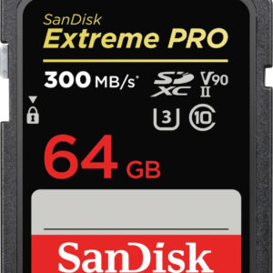 Sandisk Extreme Pro SecureDigital SDXC 64GB U3 V30 UHS-I 200MB/s