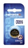 Buttoncell Lithium Electronics Renata CR2016