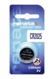 Buttoncell Lithium Electronics Renata CR2025