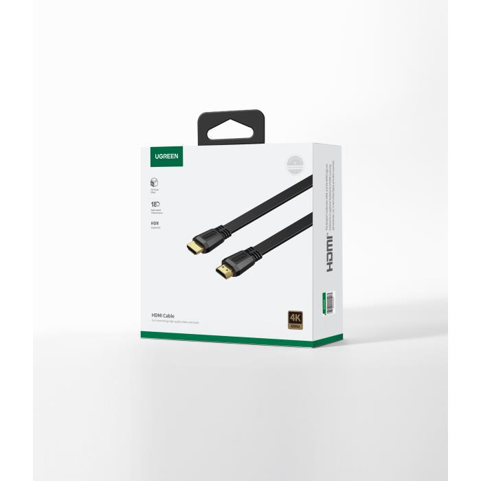 Καλώδιο HDMI M/M 4K/60Hz UGREEN ED015 50820 3m Μαύρο - Image 2