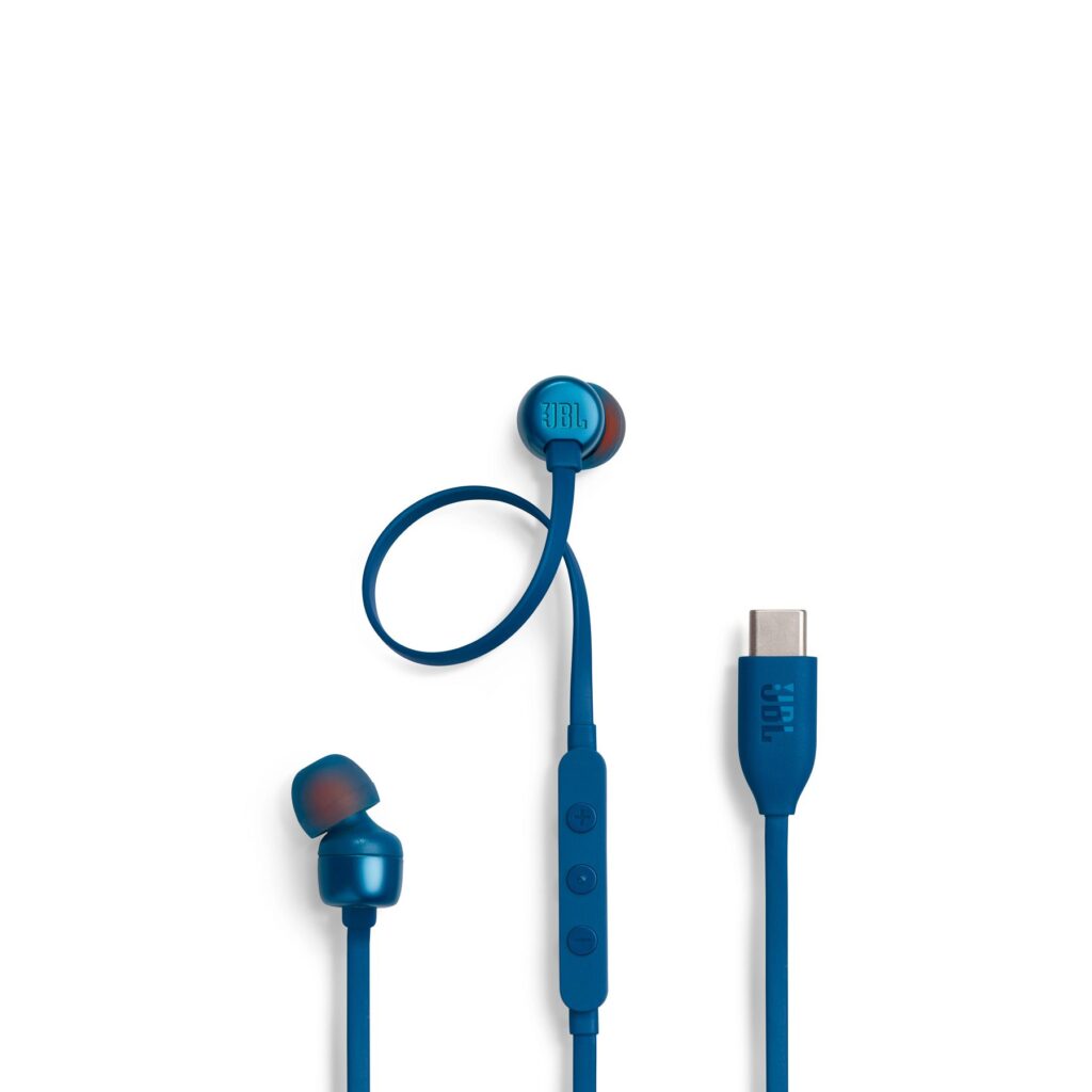 Hands Free JBL 310C In-ear USB-C JBLT310CBLU Μπλε