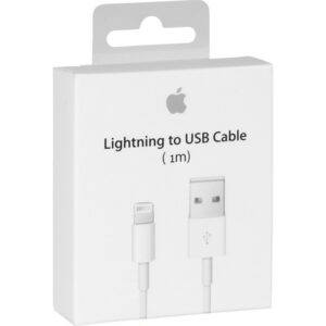 Kαλώδιο Apple MUQW3 USB A to Lightning 1m Λευκό