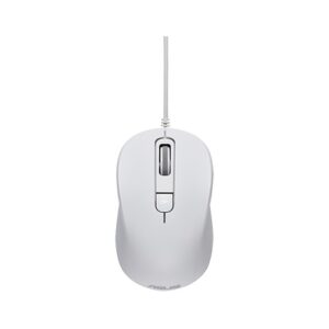 ASUS MOUSE OPTICAL MU101C Wired Blue Ray Mouse White