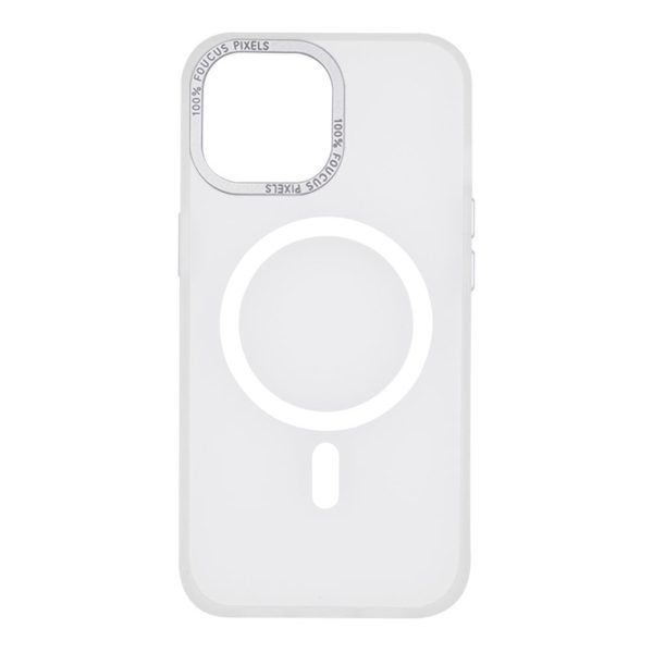 Θήκη Magnetic MagMatte Sonique Apple iPhone 15 Pro Max Λευκό