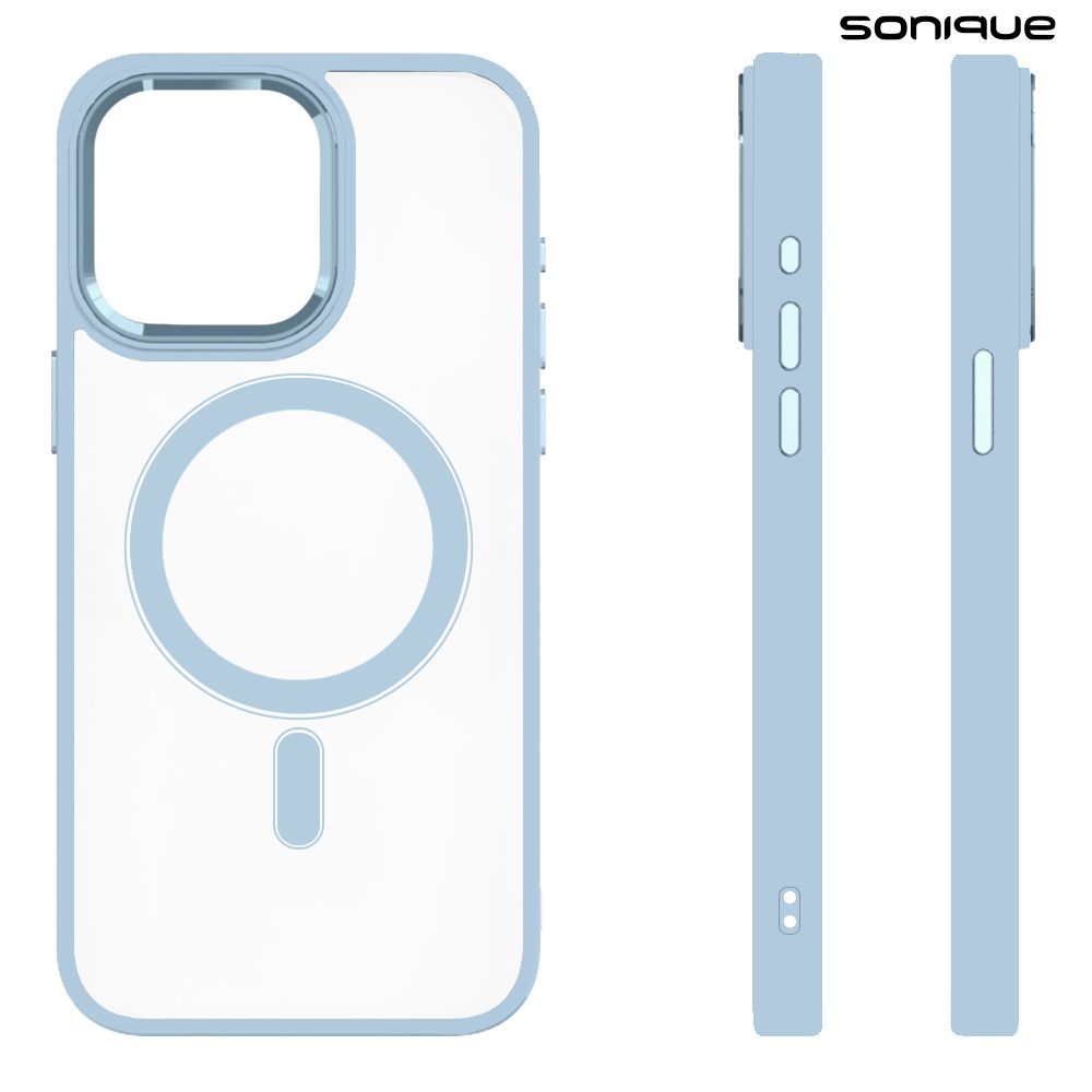 Θήκη Magnetic MagMetal Sonique Apple iPhone 14 Pro Γαλάζιο