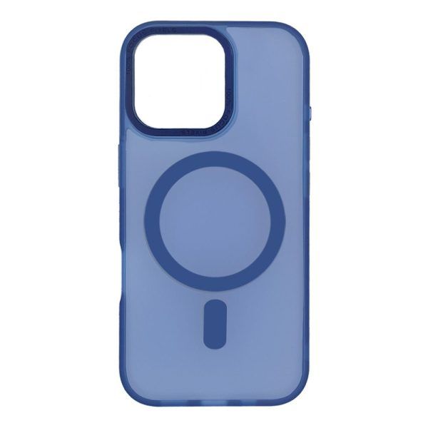Θήκη Magnetic MagMatte Sonique Apple iPhone 14 Pro Max Μπλε Σκούρο