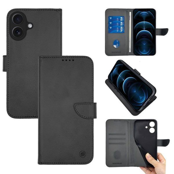 Θήκη Πορτοφόλι Sonique Urban Wallet Apple iPhone 17 Μαύρο