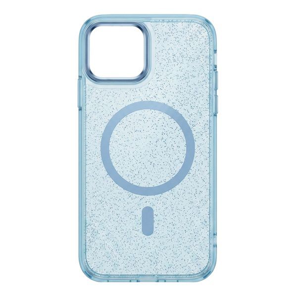 Θήκη Magnetic MagSparkle Sonique Apple iPhone 13 / iPhone 14 Γαλάζιο