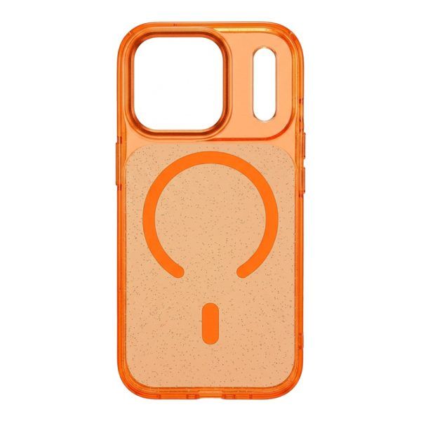 Θήκη Magnetic MagSparkle Sonique Apple iPhone 17 Pro Max Πορτοκαλί