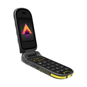 Κινητό Τηλέφωνο Hammer Bow LTE (Dual SIM) Μαύρο-Κίτρινο