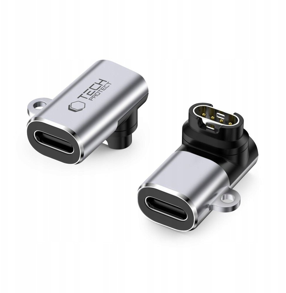 Tech-Protect Αντάπτορας Type-C σε Garmin, Καλώδιο Φόρτισης & Μεταφοράς Δεδομένων, Γκρι