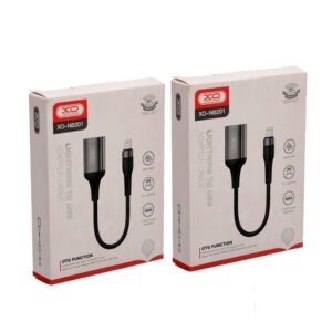 XO NB201 Lightning To USB Adapter Cable With OTG Function