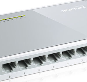TP-LINK Switch TL-SF1008D, 8 port, 10/100 Mbps