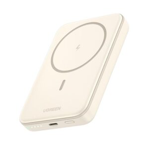 Power Bank 10000mAh PD 20W PB561 25208 UGREEN,with Wireless Magnetic Charger 1 Port Beige
