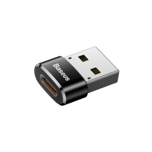 Αντάπτορας Baseus USB C Θηλυκό σε USB A Αρσενικό Μαύρο