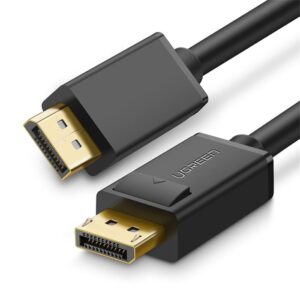 Καλώδιο DP 1.2 M/M 4K/60Hz UGREEN DP102 10244 1m Μαύρο