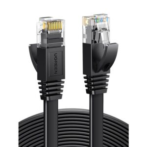 Καλώδιο Δικτύου UTP CAT6 UGREEN NW102 50173 1m Flat Μαύρο