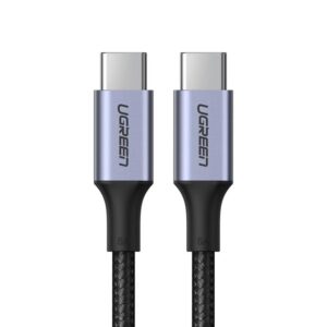 Καλώδιο Φόρτισης UGREEN US316 70429 USB-C σε USB-C PD 100W 2m Μαύρο