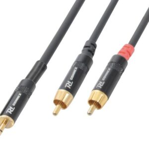 PD CONNEX CX85-1 ΚΑΛΩΔΙΟ ΗΧΟΥ 3.5 ST.-2X RCA M 1.5M