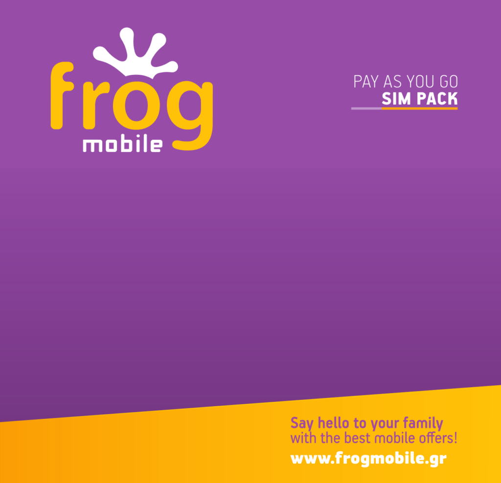 Frog πακέτο σύνδεσης (κάρτα sim) 5G Network