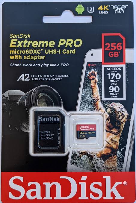 SanDisk Extreme PRO 256GB