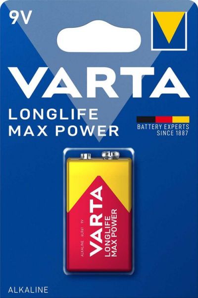 Varta Longlife Max 9V 6LR61 (1τμχ)