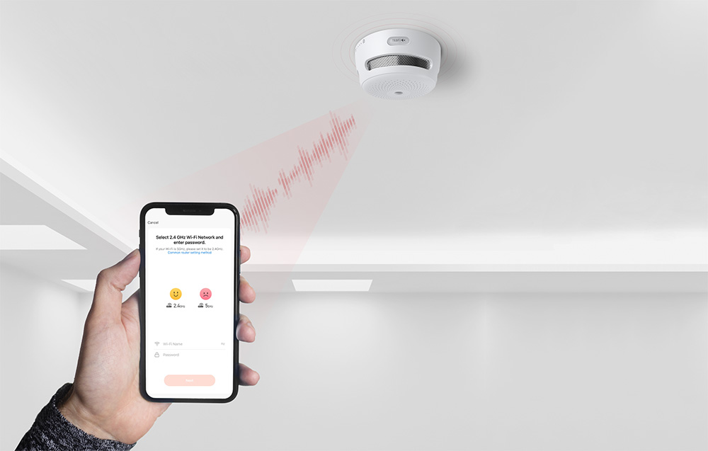X-Sense Ανιχνευτής Καπνού XS01-WT Tuya Wi-Fi (Λευκό) XS01-WT - Image 4