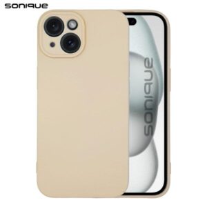 Θήκη Σιλικόνης My Colors Sonique Apple iPhone 15 Μπεζ