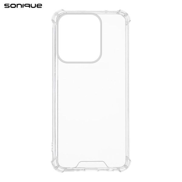 Θήκη Σιλικόνης Sonique Armor Clear Anti Shock Motorola Moto G15 4G / Moto G15 Power / Moto G17 5G / Moto G17 Power 5G Διάφανο