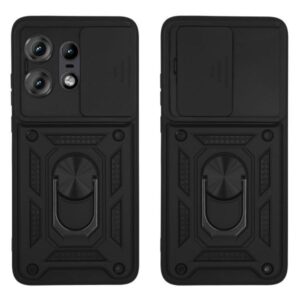 Θήκη Ring Armor CamPro Sonique για Motorola Edge 50 Pro 5G Μαύρο