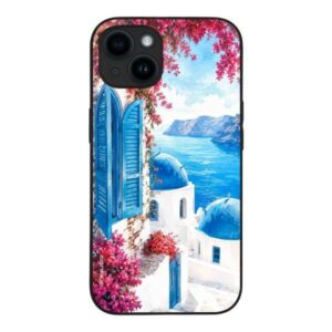 Θήκη Sonique Greek Island Muse Series για Apple iPhone 14 Σαντορινό Γαλάζιο