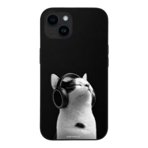 Θήκη Sonique Men’s Edition για Apple iPhone 14 Audio Kitten – White