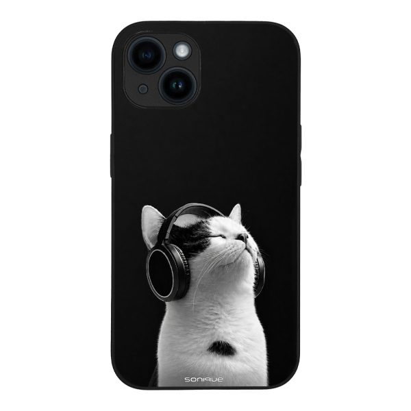 Θήκη Sonique Men’s Edition για Apple iPhone 14 Audio Kitten – White