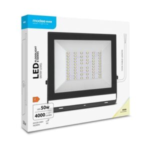 Modee Lighting LED Προβολέας E-series Slim 50W 120° 4000K 4000 lm ERP
